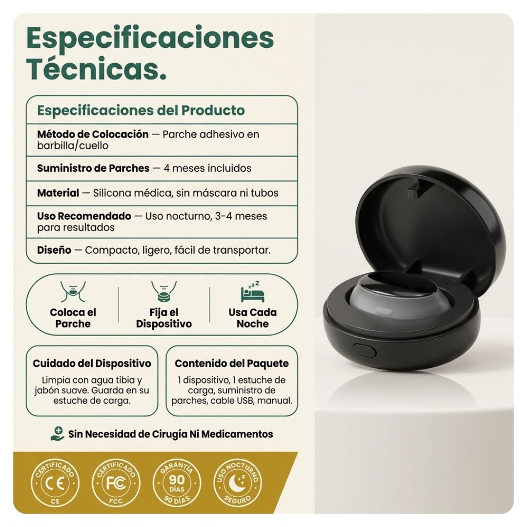 Velourna – Dispositivo Antirronquidos
