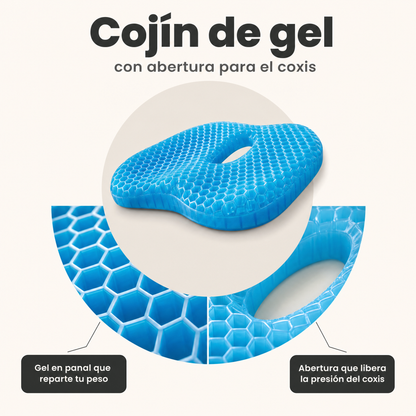 Cojín De Gel Para El Coxis