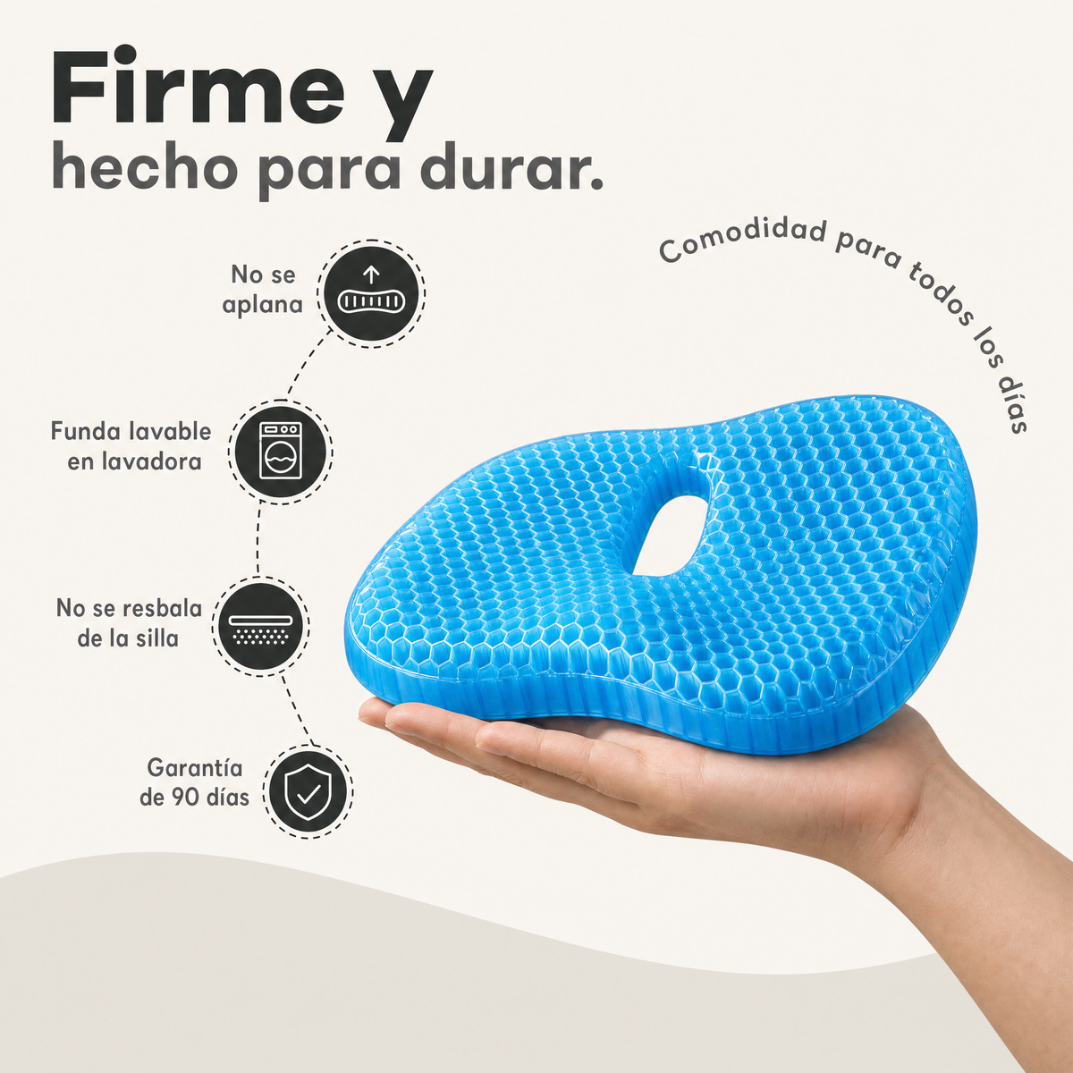 Cojín De Gel Para El Coxis